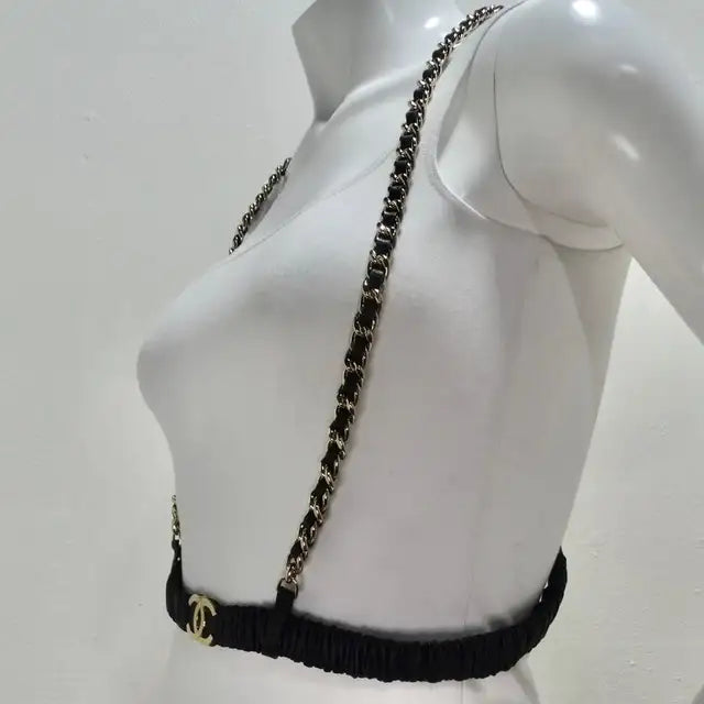 chanel waist chain belt