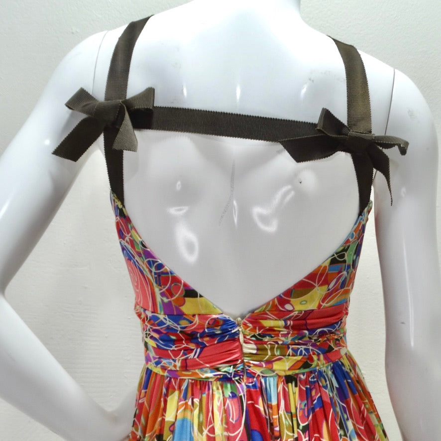 Chanel Spring 2008 CC Silk Halter Dress – Vintage by Misty