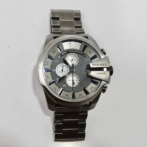 Diesel Mega Chief Stainless Steel Chronograph Quartz Watch