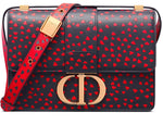 Christian Dior "I Love Paris" 30 Montaigne Heart Flap Bag