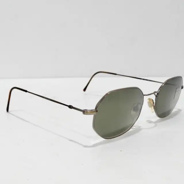 Giorgio Armani 1990s Gold Sunglasses