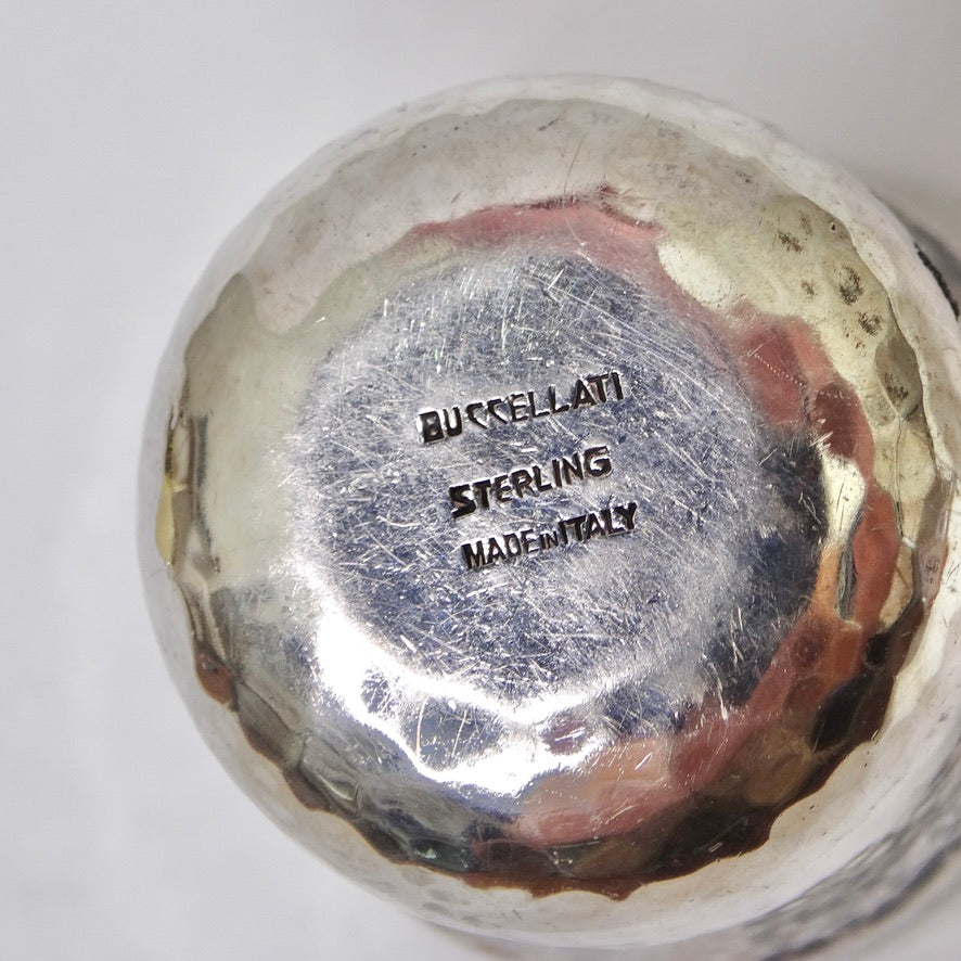 Buccellati 1970s Sterling Silver Shot Glass