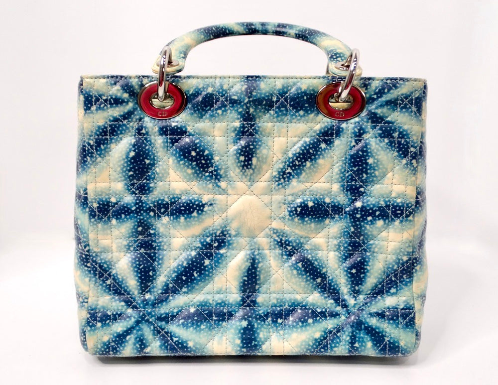 John Galliano for Christian Dior Galaxy Print Lady Dior Handbag S/S 2011