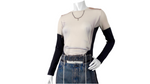 Y/Project x Jean Paul Gaultier Trompe L'oeil Print Maxi Dress