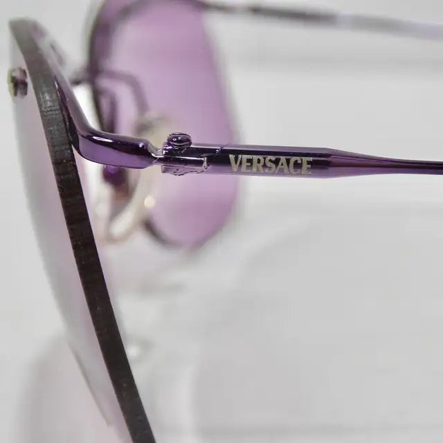 Versace 1990s Purple Sunglasses Vintage by Misty