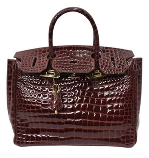 CCO Firenze Red Crocodile Handbag – Vintage by Misty