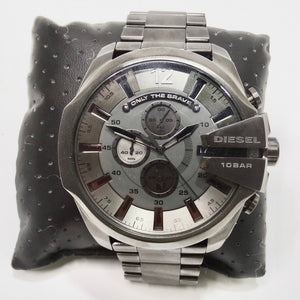 Diesel Mega Chief Stainless Steel Chronograph Quartz Watch