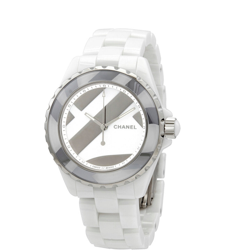 Chanel J12 Untitled Limited Edition White Automatic 38mm Wrist Watch