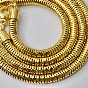 1980S Gold Plated Chain Necklace