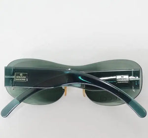 Gucci 1990s Teal Sunglasses
