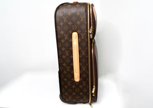 Louis Vuitton Custom "RF" Initials Monogram Pegase 55 Rolling Suitcase