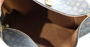 Louis Vuitton Keepall 50 Monogram Coated Canvas Duffel Bag