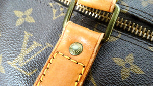 Louis Vuitton Keepall 50 Monogram Coated Canvas Duffel Bag