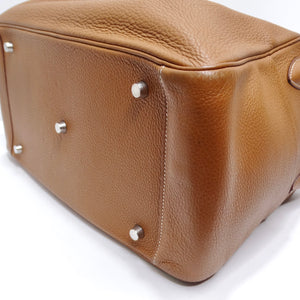 Hermès Lindy 34 Gold Clemence Leather Shoulder Bag