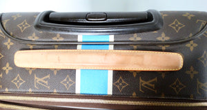 Louis Vuitton Custom "RF" Initials Monogram Pegase 55 Rolling Suitcase