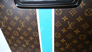 Louis Vuitton Custom "RF" Initials Monogram Pegase 55 Rolling Suitcase