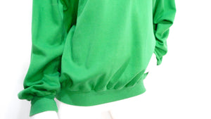 Hermes Green "HERMES" Crew Neck Sweatshirt