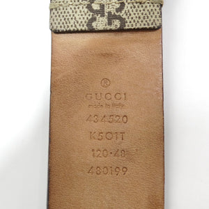 Gucci Men's Monogram Snake Belt