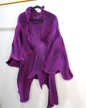 Issey Miyake x Alessandra Cianchetta Insect Pleated Cape