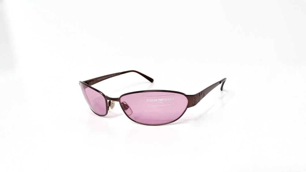 Emporio Armani Y2K Purple Tinted Lens Sunglasses