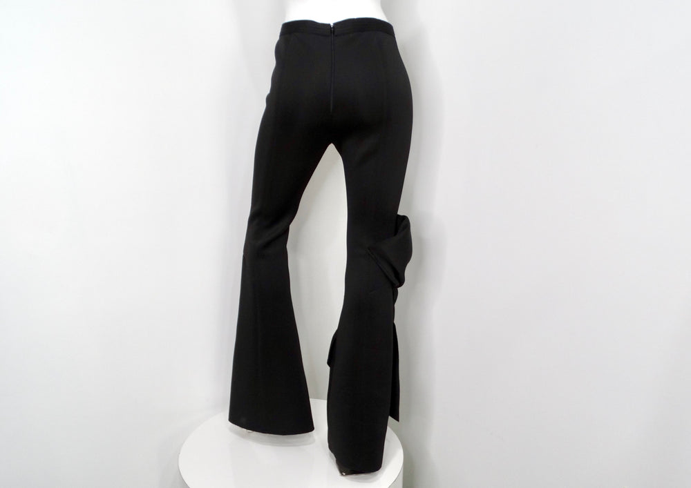 Efrat Kalig Couture Bow Detail Flare Dress Pants