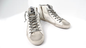 Golden Goose I LOVE NY Hightop Distressed Leather Sneakers