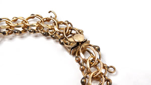 1970s 12k Gold Charm Bracelet - 1 Of 20