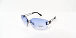 Versace Y2K X54 Blue Gradient Tinted Lens Sunglasses