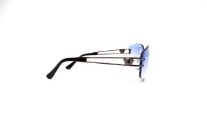 Versace Y2K X54 Blue Gradient Tinted Lens Sunglasses