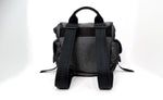 Chanel Circa 2007 Sports Line Black & Silver Canvas Backpack