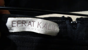 Efrat Kalig Couture Bow Detail Flare Dress Pants