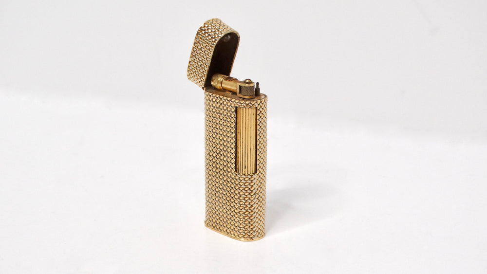 Van Cleef & Arpels 1960s Dunhill 18k Solid Gold Refillable Lighter