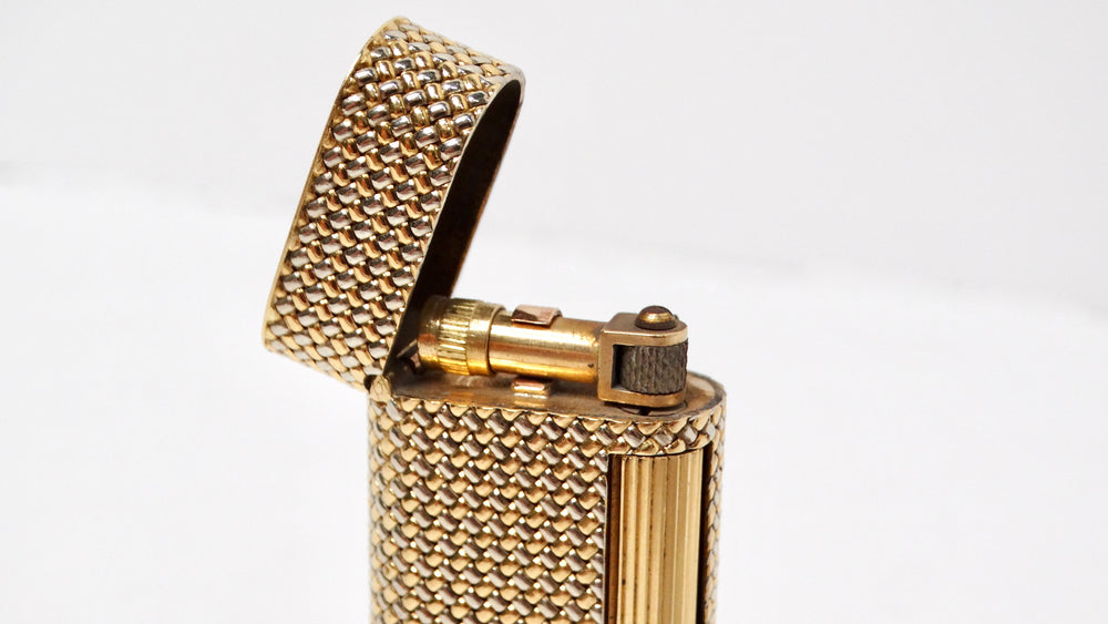 Van Cleef & Arpels 1960s Dunhill 18k Solid Gold Refillable Lighter