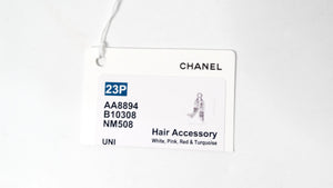 Chanel 2023 Multicolor 31 Cambon Silk Twill Hair Tie