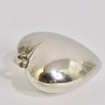 1970s Silver 925 Heart Pendant