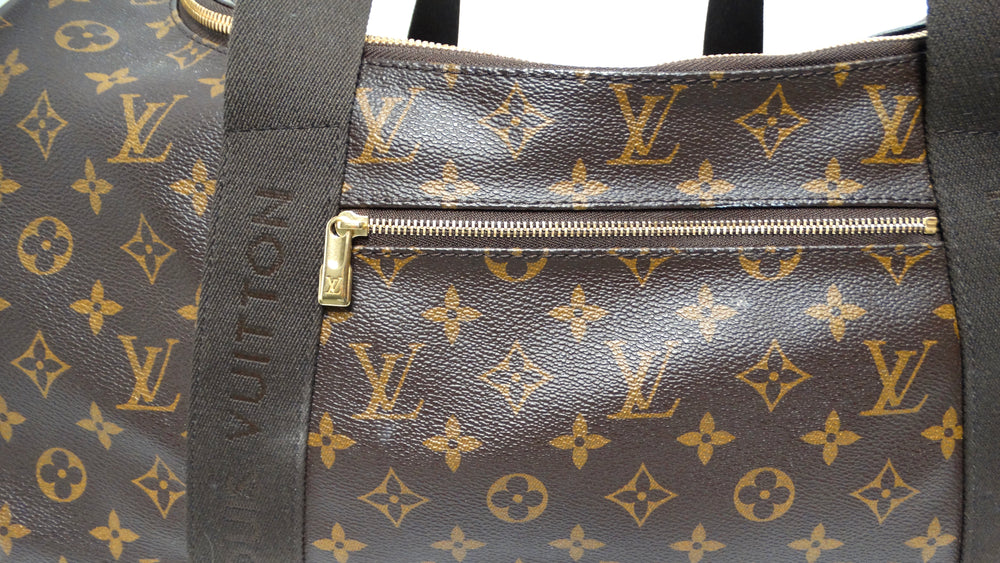 Louis Vuitton Brown Monogram Neo Eole 55 Duffle Roller Suitcase