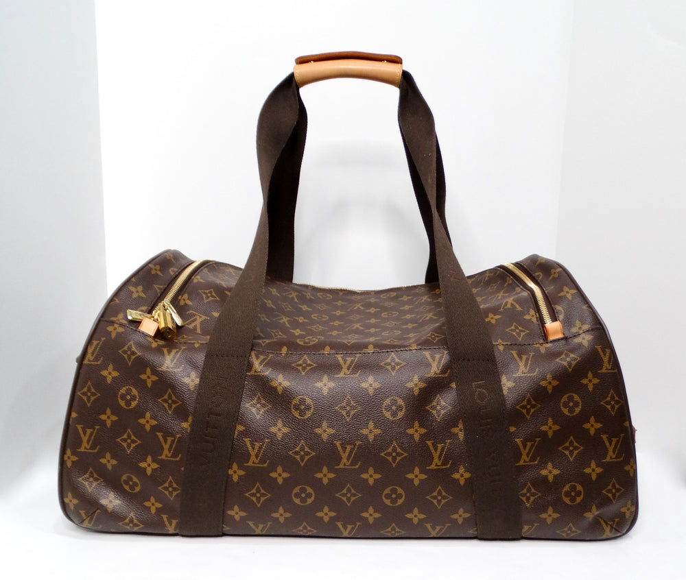 Louis Vuitton Brown Monogram Neo Eole 55 Duffle Roller Suitcase