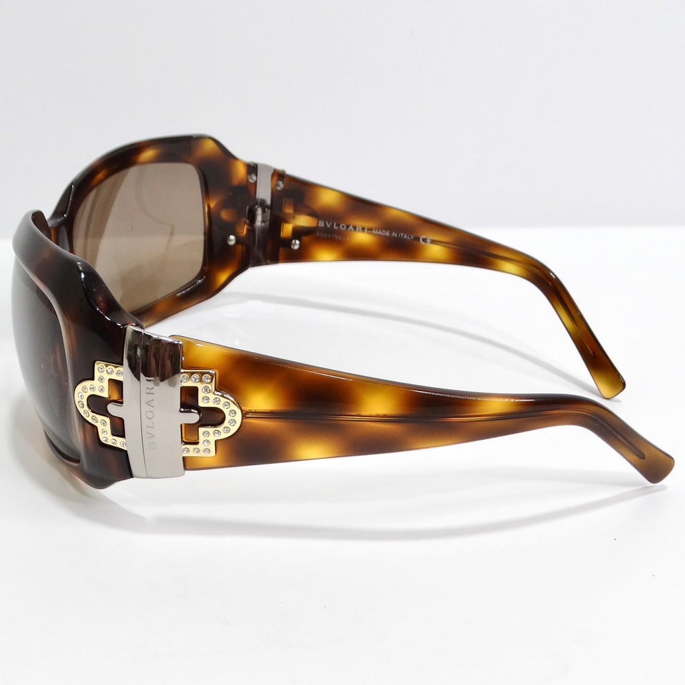 Bulgari Y2K Tortoise Shell Sunglasses