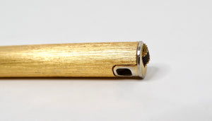 Colibri Gold-Tone Clip Pen-Style Refillable Butane Lighter