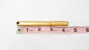 Colibri Gold-Tone Clip Pen-Style Refillable Butane Lighter