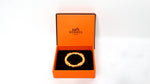 Hermes 18k Gold Plated Scarf Ring