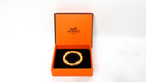 Hermes 18k Gold Plated Scarf Ring