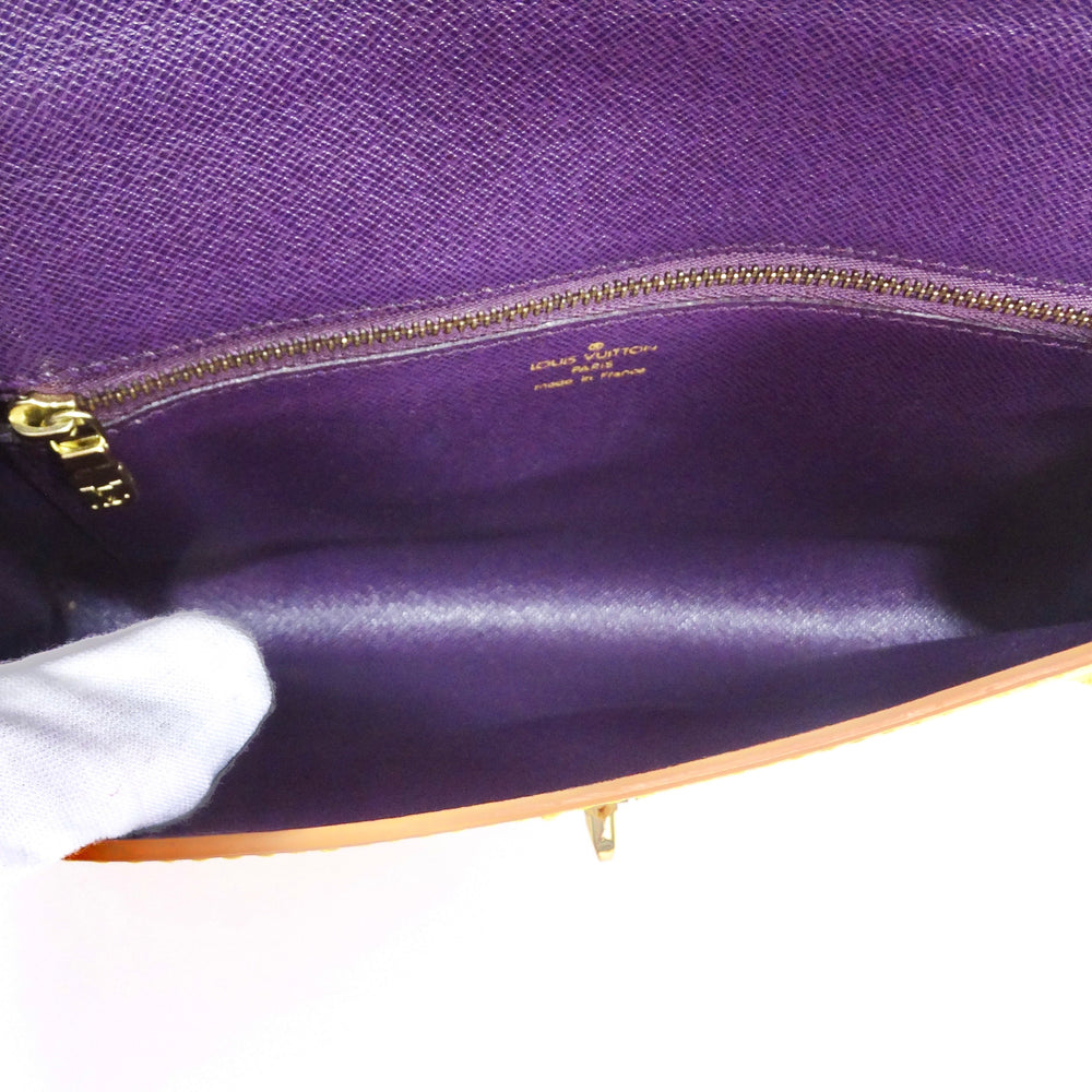 Auth Louis Vuitton Epi Pochette Arche M52574 Women's Shoulder Bag