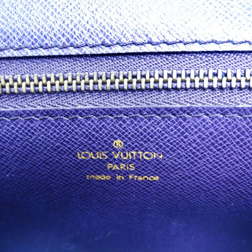 Louis Vuitton Vintage Louis Vuitton Arche Black Epi Leather Clutch