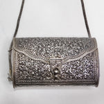 1970s Pure Silver Crossbody Handbag