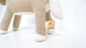 Hermes Cotton Epopee Honore Naturel Horse Plush Toy