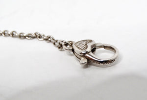 Judith Ripka Long Sterling Silver Chain Necklace With Cubic Zirconia Accents