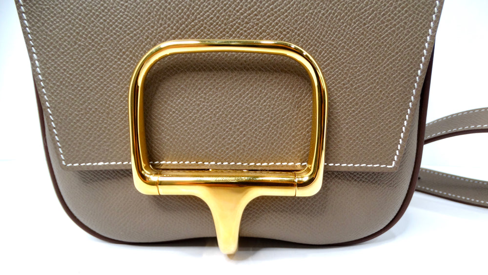 Hermes Epsom Mini Della Cavalleria Eutoupe Crossbody Bag