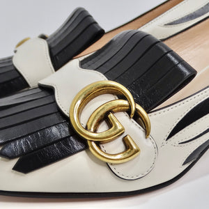 Gucci Marmont Fringe Suede 55mm Loafer