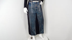 Y/Project x Jean Paul Gaultier Trompe L'oeil Print Maxi Dress